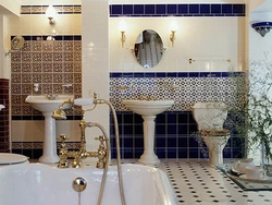 English bathroom interior