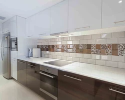 Фото Сафолҳои Backsplash Ошхона Барои Ошхона Сафед