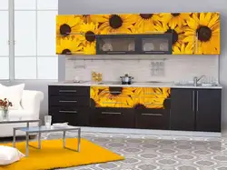 Kitchen covered with film photo