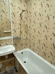How to decorate a bathroom with panels photo