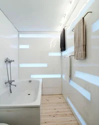How To Decorate A Bathroom With Panels Photo
