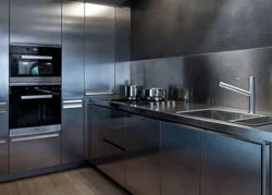 Metal kitchen design