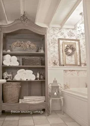 Shabby Chic Interior Photo Bathroom