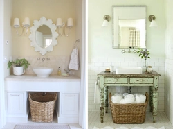 Shabby Chic Interior Photo Bathroom