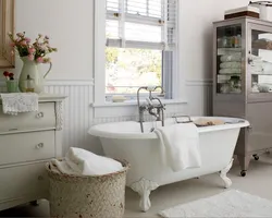 Shabby chic interior photo bathroom