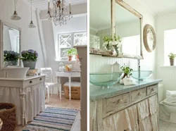 Shabby Chic Interior Photo Bathroom