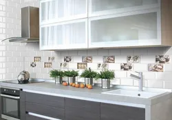 Kitchen tile screen photo