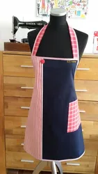 Sew an apron for the kitchen with your own hands, pattern photo