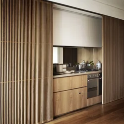 Тарҳрезии Ошхона Бо Акс Slats
