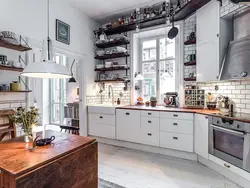 Scandinavia kitchen interior