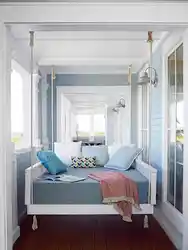 Balcony as a sleeping place photo
