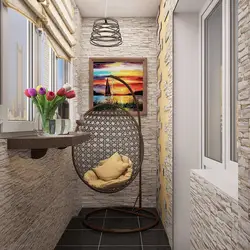 Loggia 10m2 design