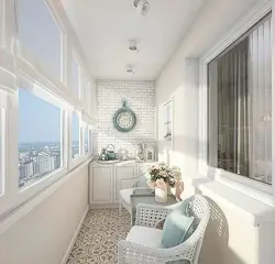 Лоджия 10м2 дизайн