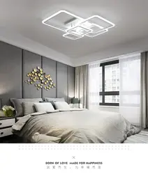 Ceiling lighting in the bedroom photo