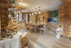 Log Home Kitchen Design