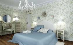 Provence wallpaper for bedroom photo