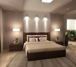 Room interior 16 sq m bedroom