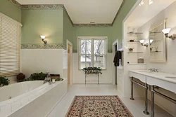 Combination Of Beige In The Interior With Other Colors In The Bathroom