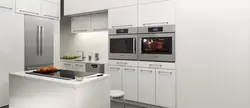 Дизайн Кухни С Белой Техникой