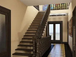 House Design Hallway With Stairs