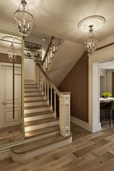 House design hallway with stairs