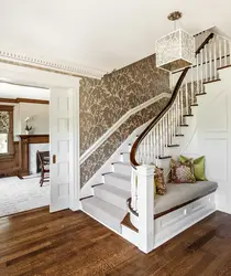 House design hallway with stairs