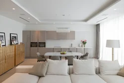 Modern Living Room Kitchen Designs In Minimalist Style