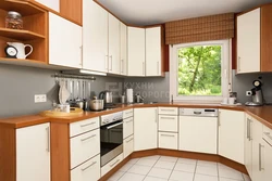 Photo Of Corner Kitchen Units For A Medium Kitchen