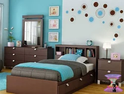 Color Combination In The Bedroom Interior Color