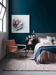 Color combination in the bedroom interior color