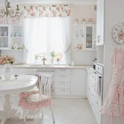 Kitchen in shabby chic style photo