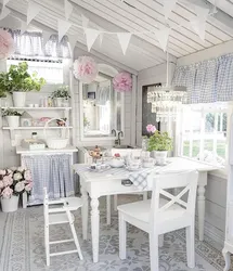 Kitchen in shabby chic style photo