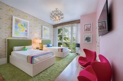 Bedroom room design photo for children