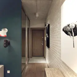 Small loft hallway design
