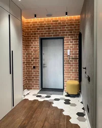 Small loft hallway design