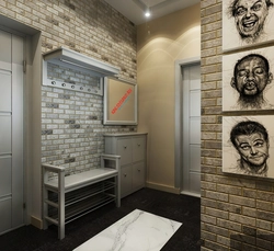 Small loft hallway design