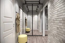 Kichik loft koridor dizayni