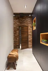 Kiçik loft koridor dizaynı
