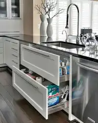 Kitchen cabinet photo