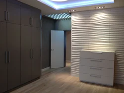 Hallway design from MDF panels