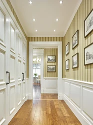Hallway design from MDF panels