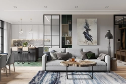 Living room contemporary photo