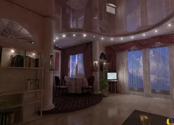 Şəkil Asma Tavan Iki Mərtəbəli Mənzil