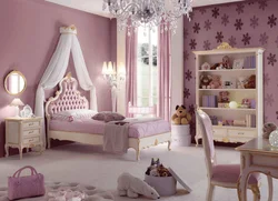 Photo bedroom for girls furniture