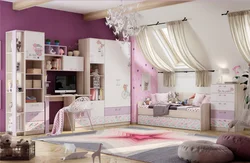 Photo bedroom for girls furniture