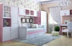 Фото хоб барои духтарон мебел