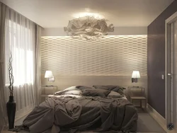 Bedrooms with 3D panels photo