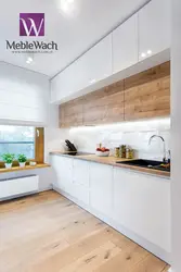 Ошхона бо countertops ҳезум назар аксҳои воқеӣ