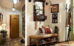 Do-it-yourself wooden hallway photo