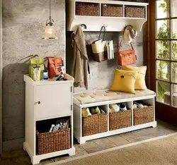 Do-it-yourself wooden hallway photo